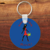 Guyana Girl Sleutelhanger (Voorkant)