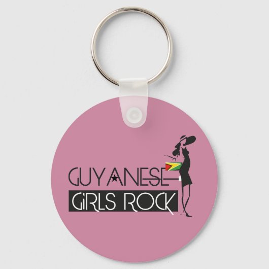 Guyana Girl Sleutelhanger (Voorkant)