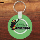 Guyana Girl Sleutelhanger (Voorkant)