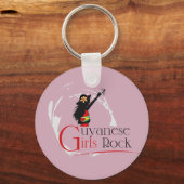 Guyana Girl Sleutelhanger (Voorkant)