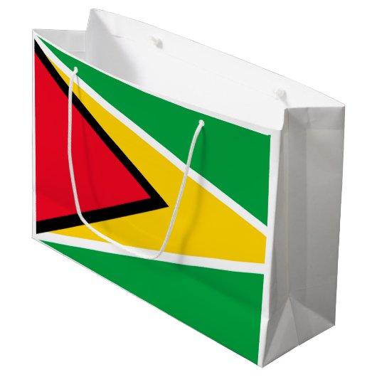 Guyana Groot Cadeauzakje (Voorkant Gekanteld)