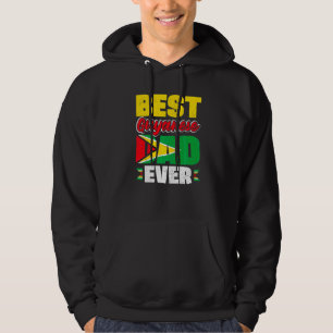 Guyana Guyanees Guyana Vlag Beste Guyanese Papa Oo Hoodie