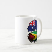 Guyana Guyanese Australia Tree Roots Koffiemok (Voorkant rechts)
