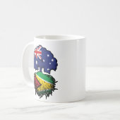 Guyana Guyanese Australia Tree Roots Koffiemok (Voorkant links)