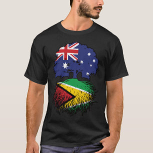 Guyana Guyanese Australia Tree Roots T-shirt