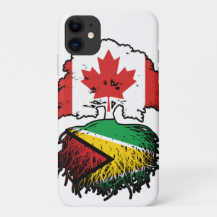 Guyana Guyanese Canadian Canada Tree Roots Flag Case-Mate iPhone Case