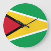 Guyana (Guyanese) vlag Grote Klok (Voorkant)