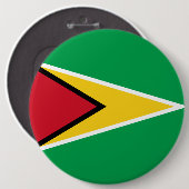 Guyana Guyanese vlag Independence Caribbean Ronde Button 6,0 Cm (Voorkant /achterkant)