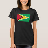 Guyana Guyanese vlag Independence Caribbean T-shirt (Voorkant)
