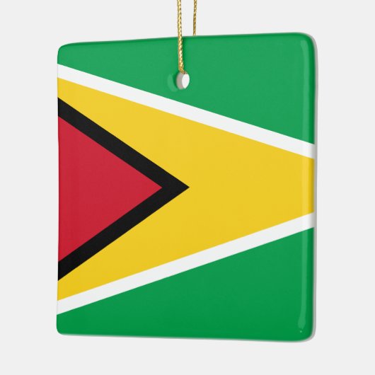 Guyana (Guyanese) vlag Keramisch Ornament (Links)