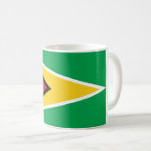 Guyana (Guyanese) vlag Koffiemok (Voorkant rechts)