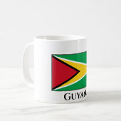 Guyana (Guyanese) vlag Koffiemok (Voorkant links)