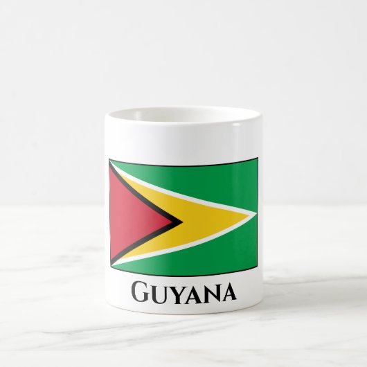 Guyana (Guyanese) vlag Koffiemok (Center)
