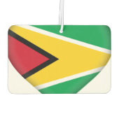 Guyana (Guyanese) vlag Luchtverfrisser (Achterkant)