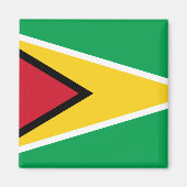 Guyana (Guyanese) vlag Magneet (Voorkant)