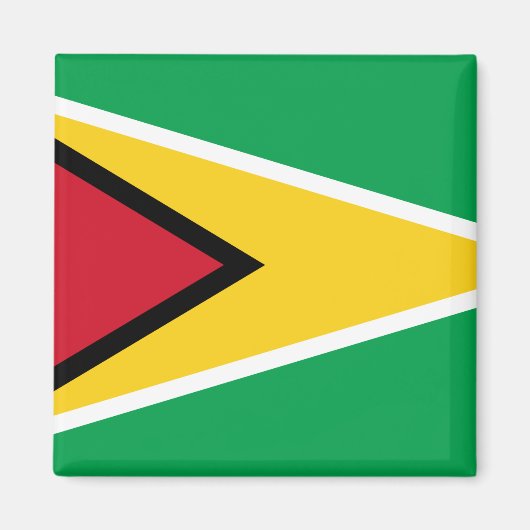 Guyana (Guyanese) vlag Magneet (Voorkant)