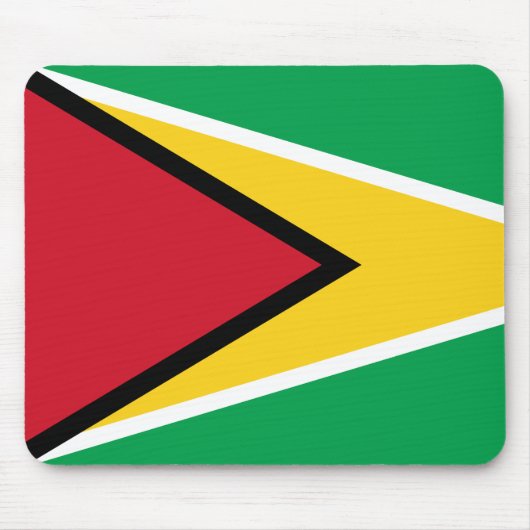 Guyana (Guyanese) vlag Muismat (Voorkant)