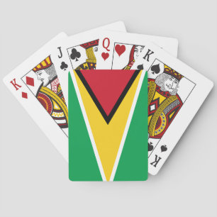 Guyana (Guyanese) vlag Pokerkaarten