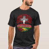Guyana Guyanisch Schweizer Schweiz Baum Wurzel T-shirt (Voorkant)