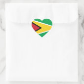 guyana hart sticker (Tas)