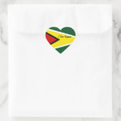 Guyana-hartziekte Hart Sticker (Tas)