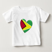 Guyana Heart Flag (Voorkant)
