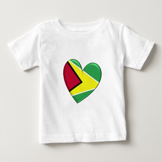 Guyana Heart Flag (Voorkant)