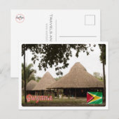 Guyana - Houses - Briefkaart (Voorkant / Achterkant)