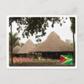 Guyana - Houses - Briefkaart (Voorkant)