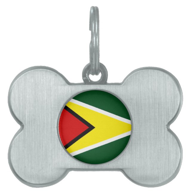 Guyana Huisdieren Naamplaatje (voorkant)