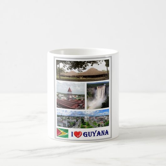 Guyana - I Love - Koffiemok (Center)