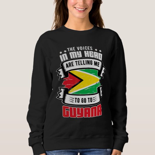 Guyana In Mijn Hoofd Trui (Voorkant)