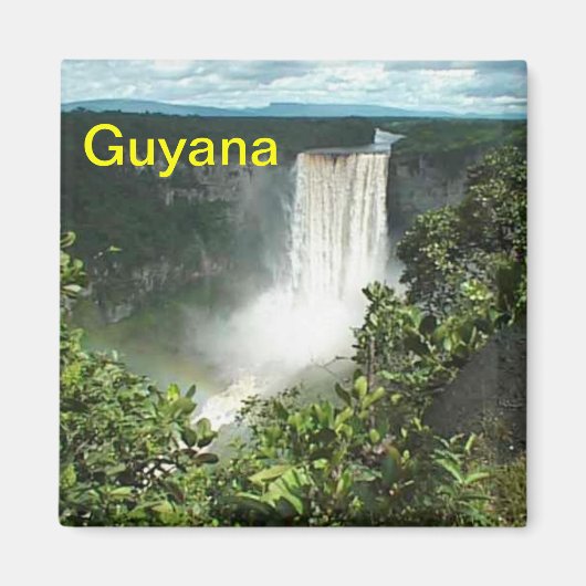Guyana koelkast magneet (Voorkant)