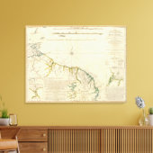 Guyana-kust Canvas Afdruk (Insitu (Woonkamer))