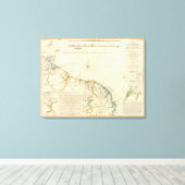 Guyana-kust Canvas Afdruk (Insitu (Houten vloer))