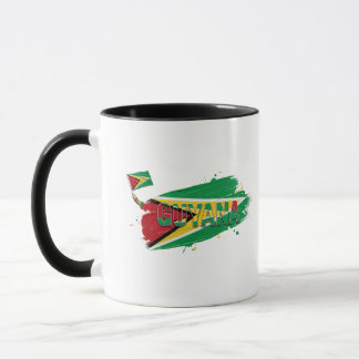 Guyana Kwast Ontwerp | Caraïbische Trots Mok