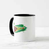 Guyana Kwast Ontwerp | Caraïbische Trots Mok (Voorkant links)