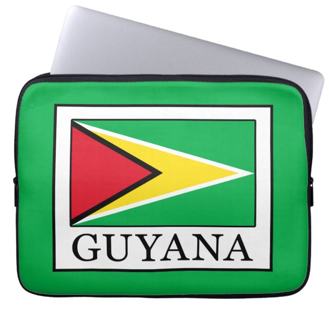 Guyana Laptop Sleeve (Voorkant)