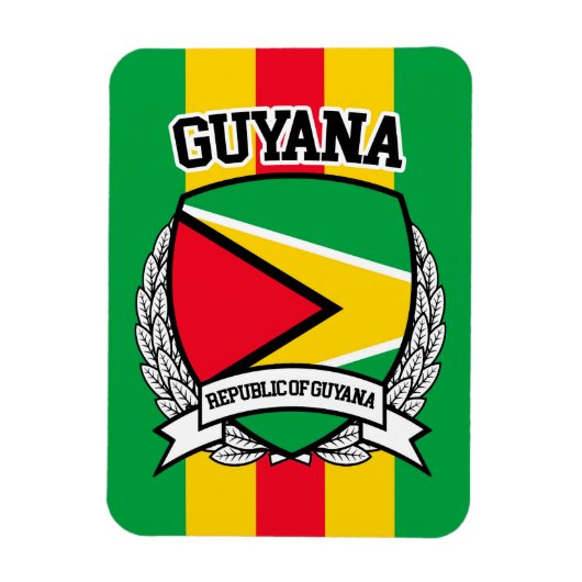Guyana Magneet (Verticaal)