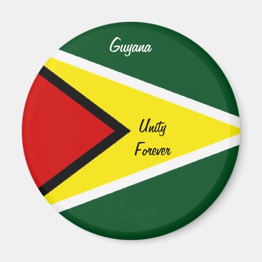 Guyana Magneet (Voorkant)
