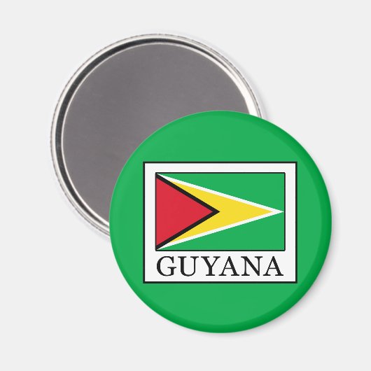 Guyana Magneet (Voorkant / Achterkant)