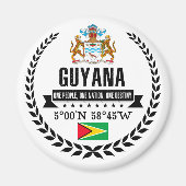Guyana Magneet (Voorkant)
