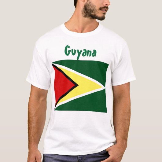 Guyana mannen t-shirts (Voorkant)