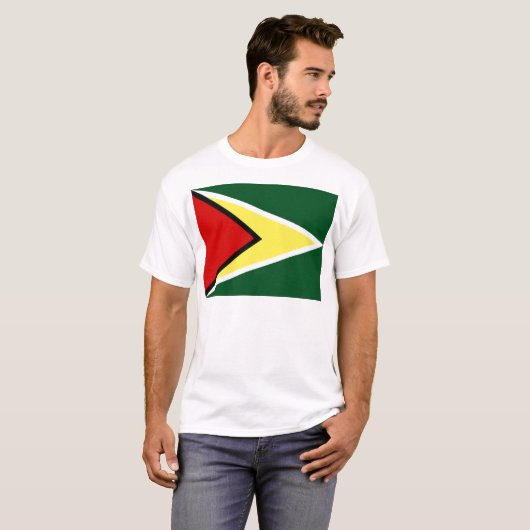 Guyana mannen t-shirts (Voorkant volledig)
