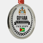 Guyana Metalen Ornament (Rechts)
