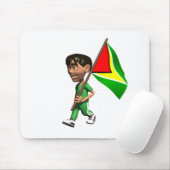 Guyana Mousepad Muismat (Met muis)