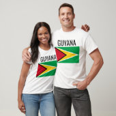 Guyana // Nationale vlag van het wereldland T-shirt (Unisex)