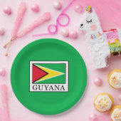 Guyana Papieren Bordje (Feest)
