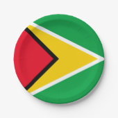 Guyana Papieren Bordje (Voorkant)