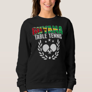 Guyana Ping Pong Guyanese Tafeltennis Team Onderst Trui